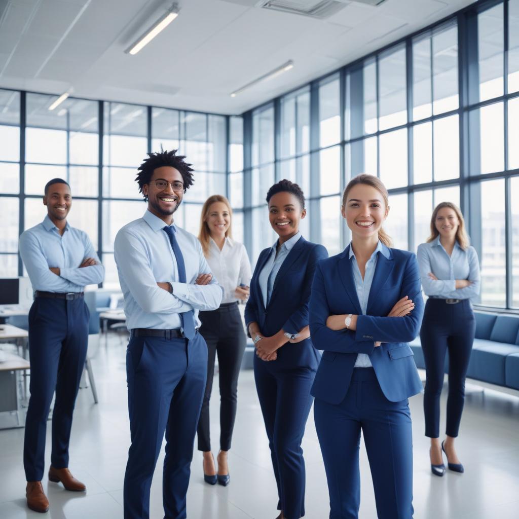 Equipe corporativa conectada
